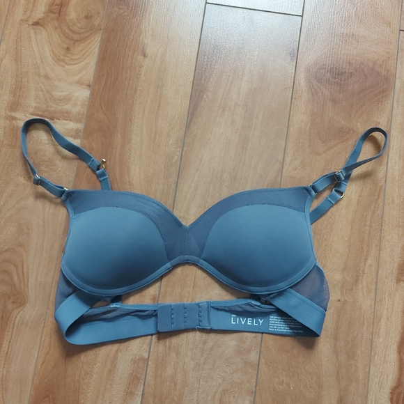 Lively The All Day No Wire Push Up Bra in Gray - Picture 7 of 8